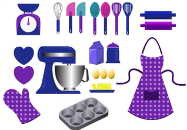 Baking Essentials: Tools and Ingredients for Sweet Success.