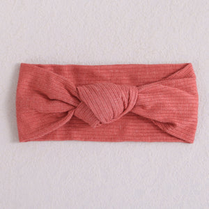New Colors Knit Baby Headbands Rib Bow Elastic Soft Newborn Headbands for Baby Girl Children Turban Infant Kids Hair Accessories | TageUnlimited
