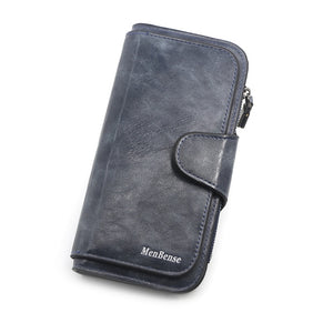 Women wallet made of leather Wallets Three fold VINTAGE Womens purses mobile phone Purse Female Coin Purse Carteira Feminina | TageUnlimited