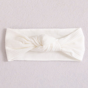 New Colors Knit Baby Headbands Rib Bow Elastic Soft Newborn Headbands for Baby Girl Children Turban Infant Kids Hair Accessories | TageUnlimited