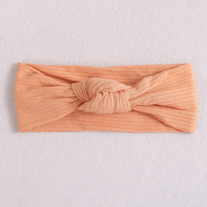 New Colors Knit Baby Headbands Rib Bow Elastic Soft Newborn Headbands for Baby Girl Children Turban Infant Kids Hair Accessories | TageUnlimited