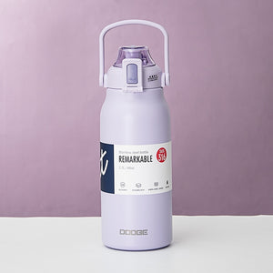 Tumbler Thermo Bottle Large Capacity With Straw Stainless Steel Thermal Water Bottle Cold and Hot Thermos Cup Vacuum Flask Gym | 0 | TageUnlimited
