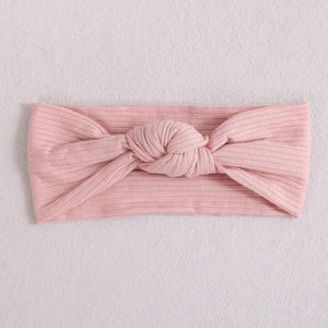 New Colors Knit Baby Headbands Rib Bow Elastic Soft Newborn Headbands for Baby Girl Children Turban Infant Kids Hair Accessories | TageUnlimited