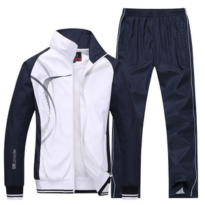 Men's Sportswear New Spring Autumn Tracksuit  High Quality Sets  Jacket+Pant Sweatsuit Male Fashion Print Clothing Size L-5XL | TageUnlimited