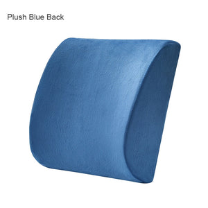 Orthopedics Hemorrhoids Seat Cushion Memory Foam Car Rebound Cushion Office Chair Lumbar Support Pain Relief Breathable Pillow | TageUnlimited