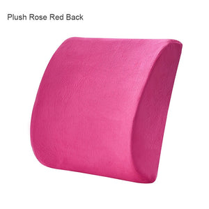 Orthopedics Hemorrhoids Seat Cushion Memory Foam Car Rebound Cushion Office Chair Lumbar Support Pain Relief Breathable Pillow | TageUnlimited