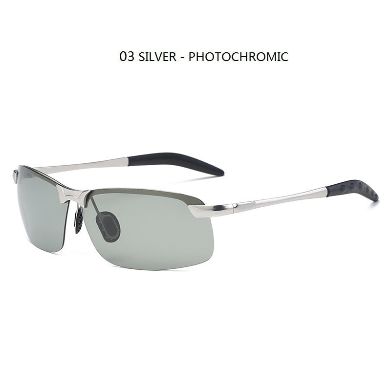 Photochromic Sunglasses Men Polarized Driving Chameleon Glasses Male Change Color Sun Glasses Day Night Vision Driver&#39;s Eyewear | TageUnlimited