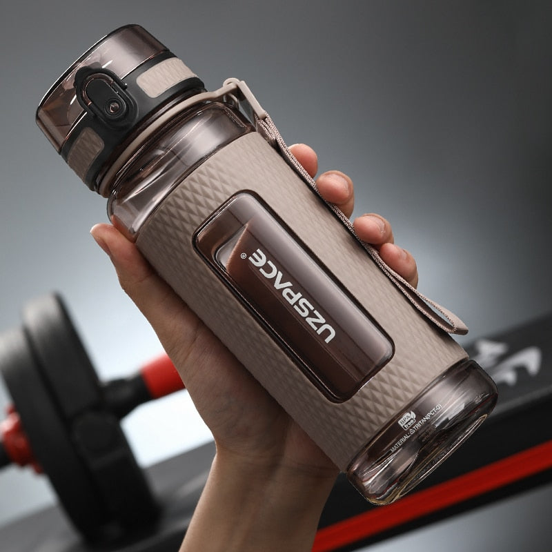 UZSPACE Sport Water Bottles BPA Free Portable Gym Anti-fall Leak-proof Large Capacity Fitness Kettle Tritan Plastic Drink Bottle | 0 | TageUnlimited