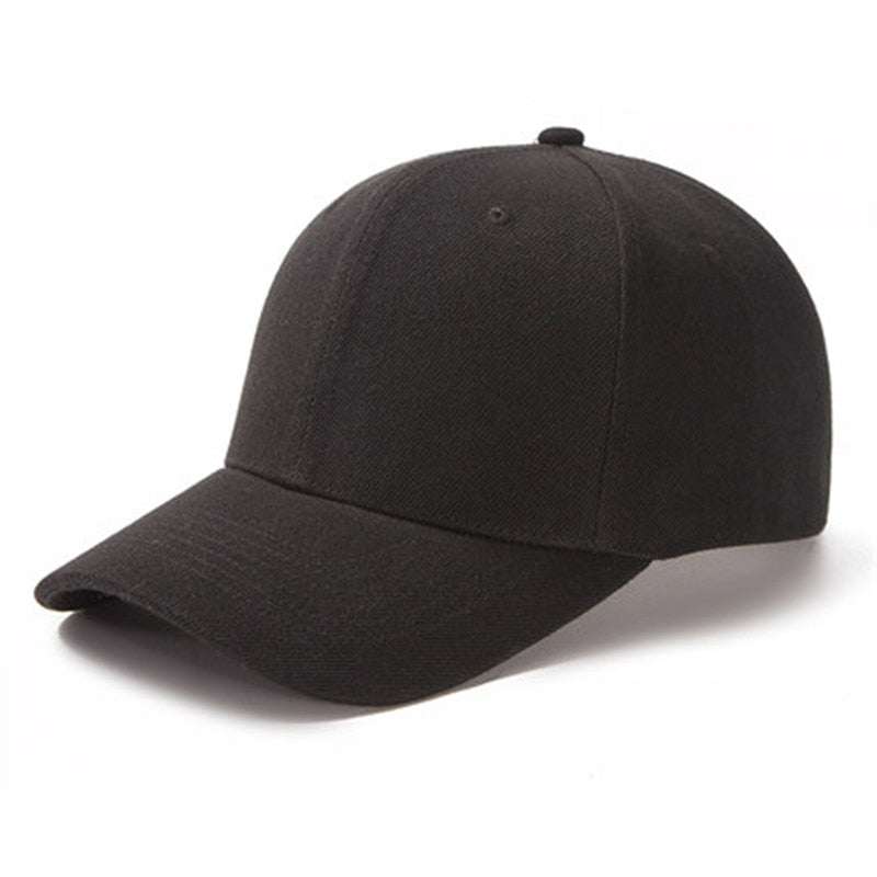 Unisex Cap Casual Plain Mesh Baseball Cap Adjustable Snapback Hats.