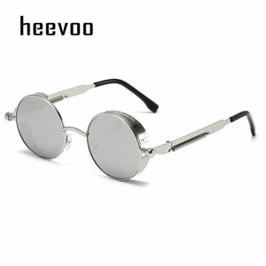 Metal Steampunk Sunglasses Men Women Fashion Round Glasses Brand Designer Vintage Sun Glasses High Quality | TageUnlimited
