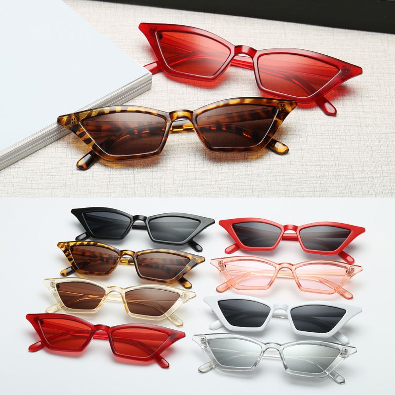 Fashion Women Vintage Cat Eye Sun Glasses  Small Frame UV400 Sun Shades Glasses Street Eyewear Luxury Trending Sunglasses | TageUnlimited