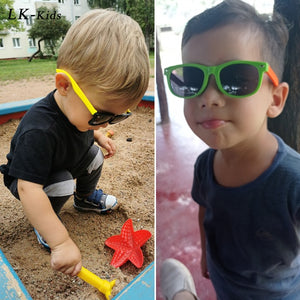 LongKeeper Kids Polarized Sunglasses TR90 Boys Girls Sun Glasses Silicone Safety Glasses Gift For Children Baby UV400 Eyewear | TageUnlimited