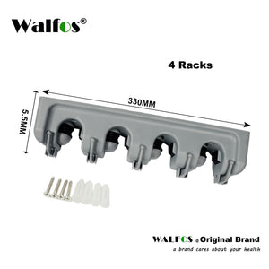 Kitchen Organizer Wall Mounted Kitchen Shelf Storage Holder for Mop Brush Broom Mops Hanger Organizer Too | TageUnlimited