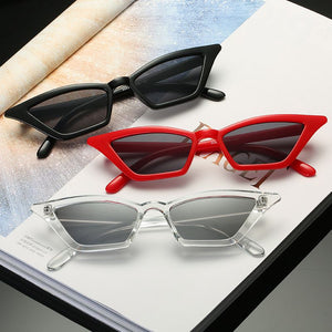 Fashion Women Vintage Cat Eye Sun Glasses  Small Frame UV400 Sun Shades Glasses Street Eyewear Luxury Trending Sunglasses | TageUnlimited