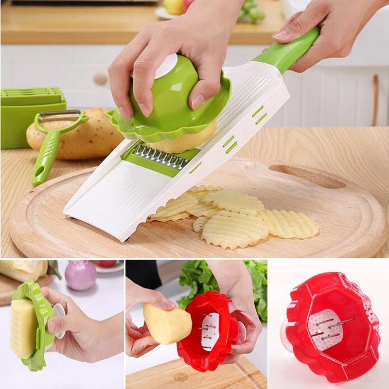 Vegetable Slicer Potato Cutting Artifact Protector Finger Hand Guard Kitchen Gadgets Vegetable Slicer Guard Kitchen Tools | TageUnlimited