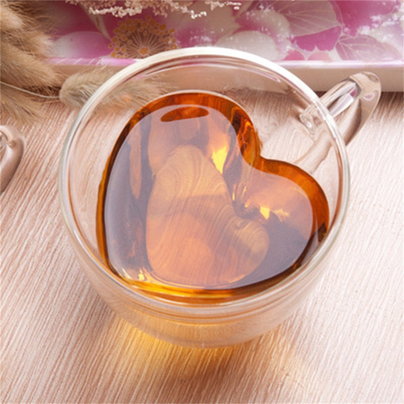 Double Wall Glass Mug Resistant Tea Beer Mug Milk Lemon Juice Cup Drinkware Lover Coffee Cups Mug Gift | 0 | TageUnlimited