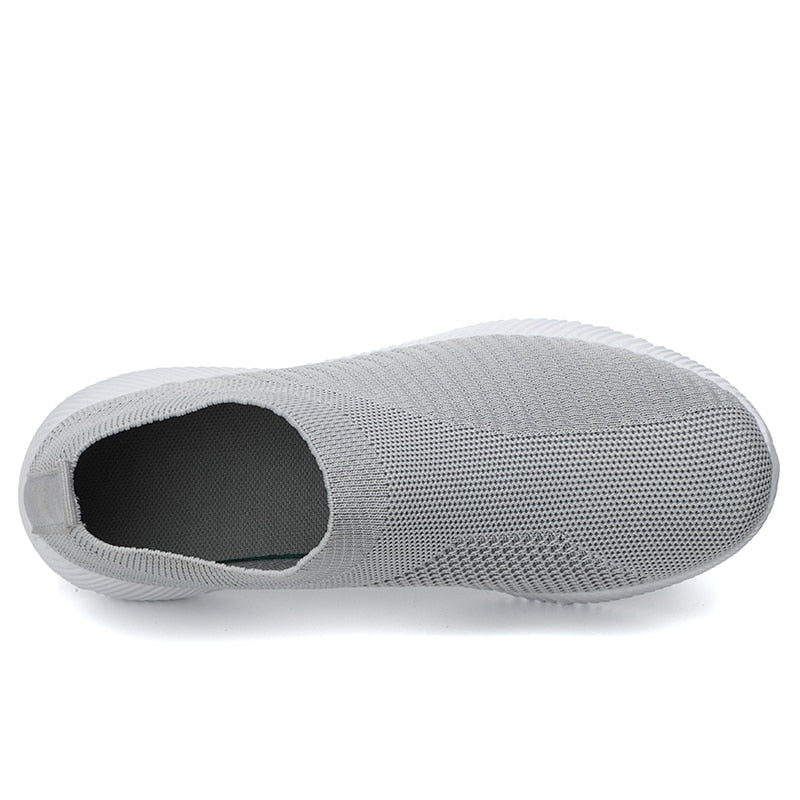 Women Vulcanized Shoes High Quality Women Sneakers Slip On Flats Shoes Women Loafers Plus Size 42 Walking Flat | TageUnlimited