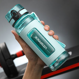 UZSPACE Sport Water Bottles BPA Free Portable Gym Anti-fall Leak-proof Large Capacity Fitness Kettle Tritan Plastic Drink Bottle | 0 | TageUnlimited