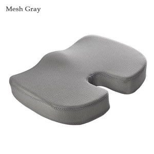 Orthopedics Hemorrhoids Seat Cushion Memory Foam Car Rebound Cushion Office Chair Lumbar Support Pain Relief Breathable Pillow | TageUnlimited