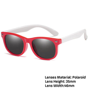LongKeeper Kids Polarized Sunglasses TR90 Boys Girls Sun Glasses Silicone Safety Glasses Gift For Children Baby UV400 Eyewear | TageUnlimited