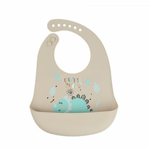 Waterproof Baby Bibs Soft Silicone Scarf Cute Cartoon Brint Baby Items Boys And Girls Adjustable Bibs Burp Sloths | TageUnlimited