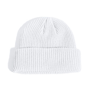 Fashion Hip Hop Beanie Knitted Hat Men Skullcap Women Winter Warm Brimless Baggy Melon Cap Cuff Docker Fisherman Beanies Hats | TageUnlimited