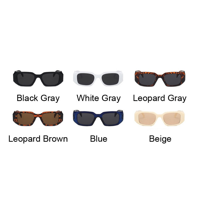 Fashion Square Sunglasses Woman Brand Designer Personality Irregular Vintage Sun Glasses Female Travel Retro Oculos De Sol | TageUnlimited