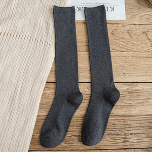 10 Colors Autumn New Women&#39;s Socks Cotton Winter Long Socks Harajuku Female Trick Warm Solid Color Sock Casual Ladies Sox | TageUnlimited