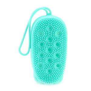 Double-sided Soft Silicone Bath Brushes Massage Scrub Gloves Body Brush for Cellulite Multi Function Baby Bathing Tools | TageUnlimited