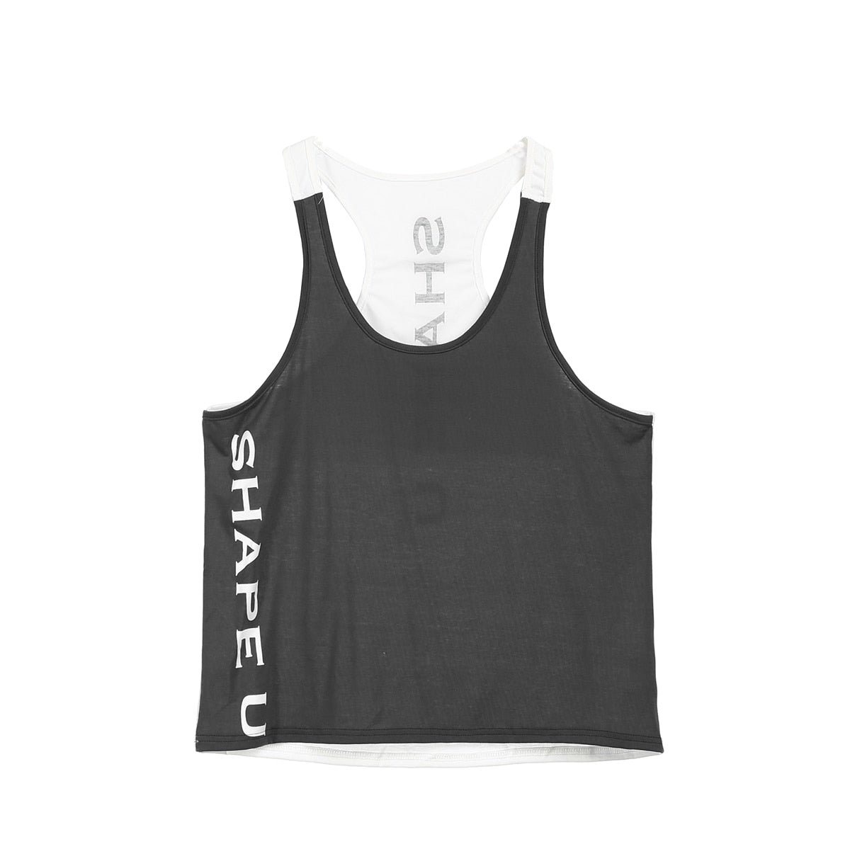 Hot Bodybuilding Fitness Singlets Muscle Vest For Men Tee Basketball Jersey Solid Gym Men Stringer Loose Tank Tops | TageUnlimited