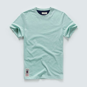 Men T-shirt Cotton Solid Color t shirt Men Causal O-neck Basic Tshirt Male High Quality Classical Tops | TageUnlimited