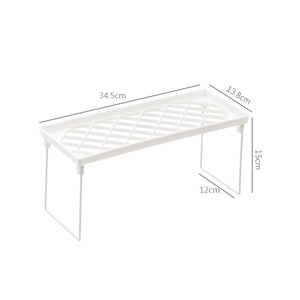 Home Organizer Storage Shelf Space Saving Decoration Foldable For Kitchen Convenience Desk Organization Kitchen Accessories | TageUnlimited