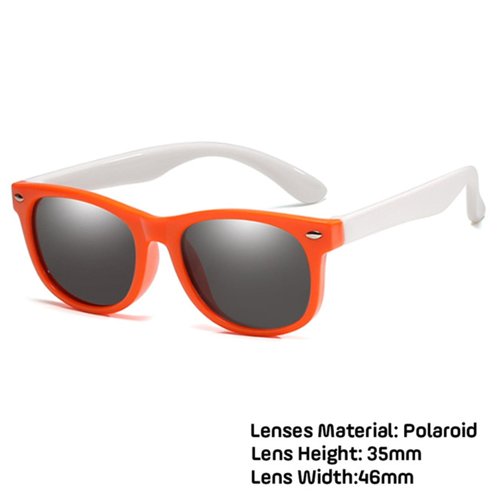 LongKeeper Kids Polarized Sunglasses TR90 Boys Girls Sun Glasses Silicone Safety Glasses Gift For Children Baby UV400 Eyewear | TageUnlimited