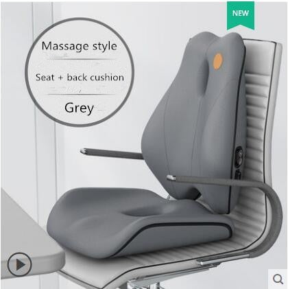 Memory Foam Seat Cushion Orthopedic Pillow Coccyx Office Chair Cushion Support Waist Back Pillow Car Seat Hip Massage Pad Sets | TageUnlimited