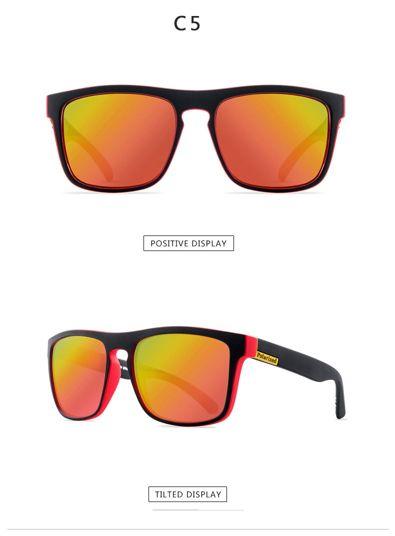 New Fashion Guy Sun Glasses Polarized Sunglasses Men Classic Design Mirror Square Ladies Sun Glasses Women | TageUnlimited