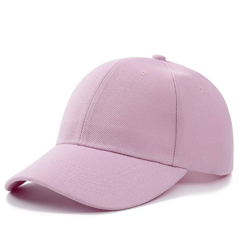 Unisex Cap Casual Plain Mesh Baseball Cap Adjustable Snapback Hats.