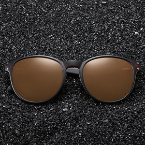 Polarized Sunglasses Men Women  Brand  Wooden Sunglasses Women Round frame Classic Sunglasses | TageUnlimited
