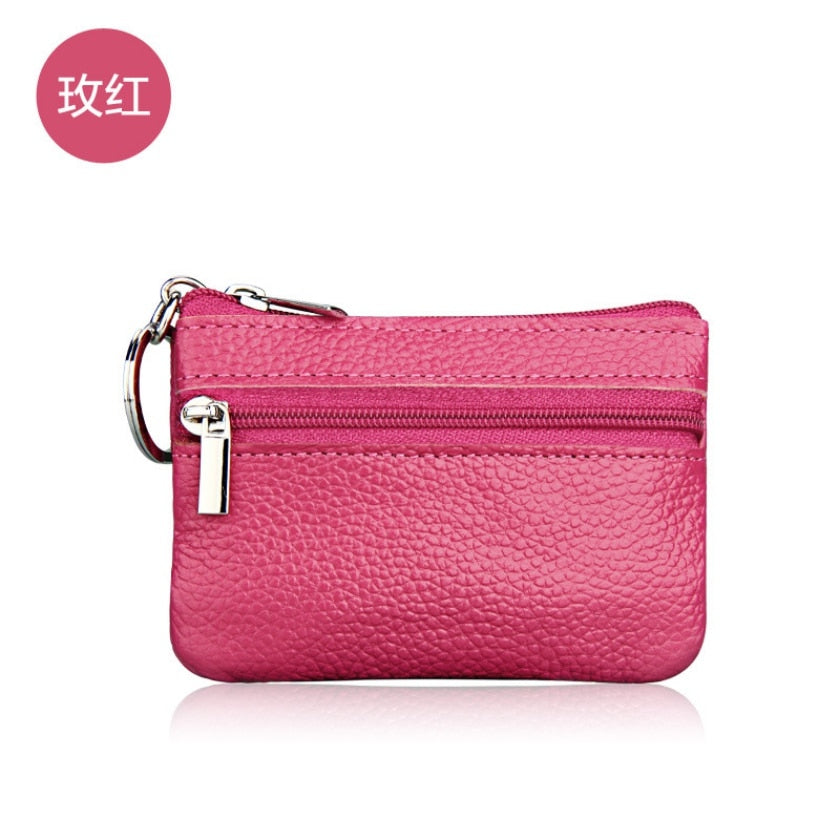 Women Genuine Leather Coin Purse Female Wallets Women Zipper Coin Purses Children Storage Pocket Bags Pouch #C | 0 | TageUnlimited