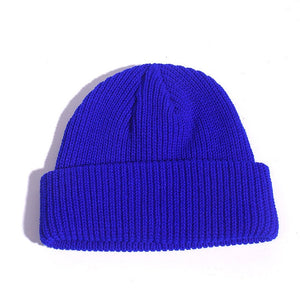 Fashion Hip Hop Beanie Knitted Hat Men Skullcap Women Winter Warm Brimless Baggy Melon Cap Cuff Docker Fisherman Beanies Hats | TageUnlimited