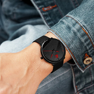 Reloj Watches Mens Ultra-thin Watch Simple Men Business Quartz Wristwatch relogio masculino | TageUnlimited