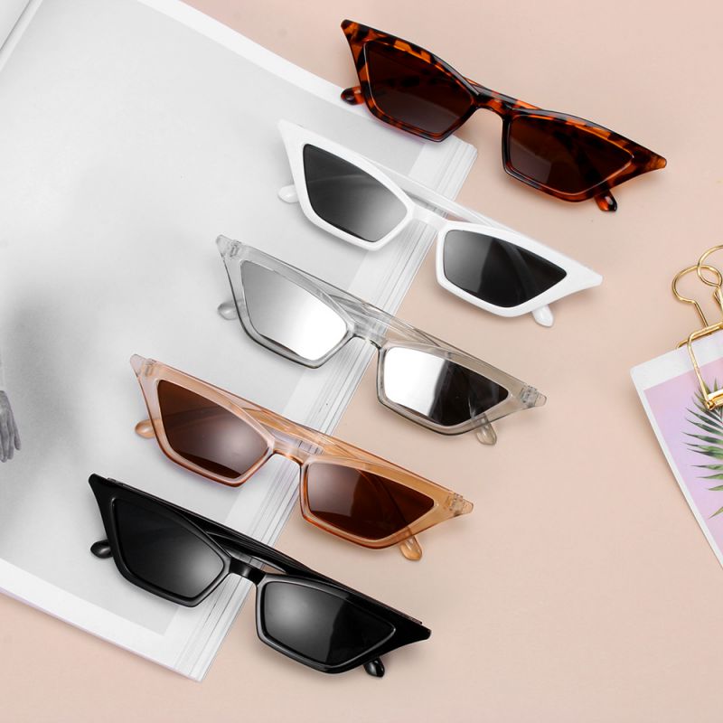 Fashion Women Vintage Cat Eye Sun Glasses  Small Frame UV400 Sun Shades Glasses Street Eyewear Luxury Trending Sunglasses | TageUnlimited