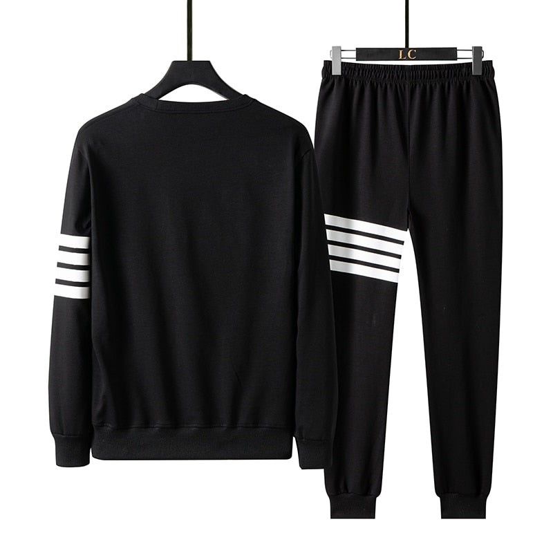 Brand Autumn Winter Men Sets Pants Clothing Sweatsuit Fashion Clothes Trousers Sportswear Sweatpants Long Sleeve Tracksuits | TageUnlimited