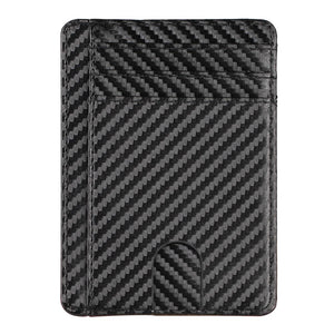 Slim RFID Blocking Leather Wallet Credit ID Card Holder Purse Money Case for Men Women Fashion Bag 11.5x8x0.5cm | TageUnlimited