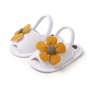 Newborn Toddler Baby Infant Shoes Cute Striped Kids Girl Summer Soft Sole Bow Sandal Shoes 0-18M | TageUnlimited