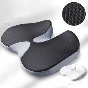 Cushion Non-Slip Orthopedic Memory Foam Coccyx Cushion for Tailbone Sciatica back Pain relief Comfort Office Chair Car Seat | TageUnlimited