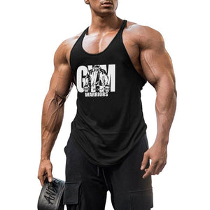 Summer Y Back Gym Stringer Tank Top Men Cotton Clothing Bodybuilding Sleeveless Shirt Fitness Vest Muscle Singlets Workout Tank | TageUnlimited
