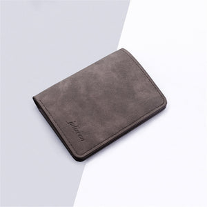 Mini Thin Men Wallet Card Holder Purse Coin Pouch Card Holder Short Vertical PU Leather Wallet Change Money Pouch | TageUnlimited