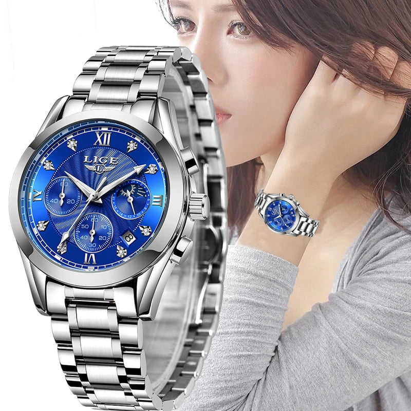 New Fashion Watch Women Watches Ladies Creative Steel Women Bracelet Watches Female Waterproof Clocks Relogio Feminino | TageUnlimited