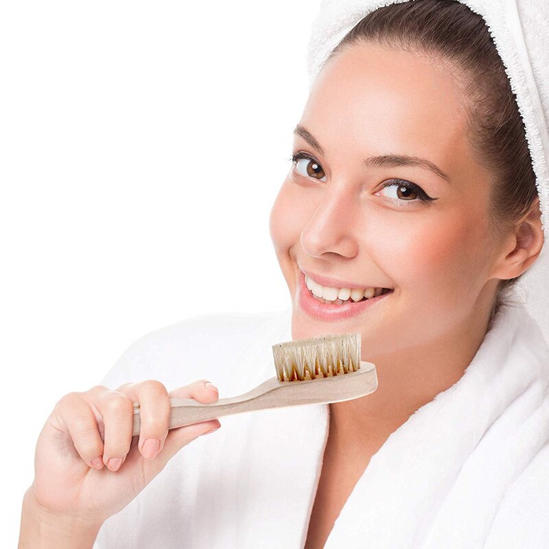 Dry Brushing Body Shower Brush Dead Skin Remover Exfoliating Face Scrubber Boar Bristle Body SPA Wet Bath Brushes | TageUnlimited