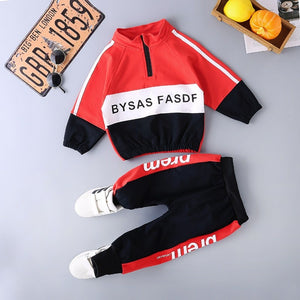 Baby Boys/Girls Clothes Children Letter Hoodies Jacket Pants 2Pcs/sets Toddler Fashion Costume Kids Tracksuits | TageUnlimited